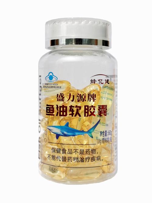 蜂亿健 60粒鱼油软胶囊