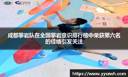 成都攀岩队在全国攀岩意识排行榜中荣获第六名的佳绩引发关注